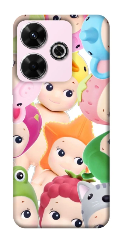 Чохол на Xiaomi Poco M6 4G Fruit-Zoo Kaleidoscope фото 1 з 1