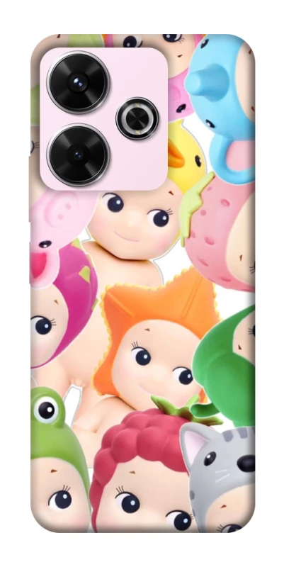 Чохол на Xiaomi Redmi 13 4G Fruit-Zoo Kaleidoscope фото 1 з 1