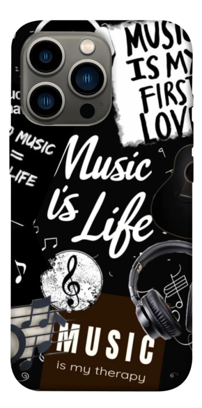 Чохол на Apple iPhone 13 Pro (6.1") Music is Life фото 1 з 1