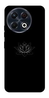 Чехол на TECNO Spark 30 Pro (KL7) Black Lotus фото 1 Чехол на TECNO Spark 30 Pro (KL7) Black Lotus фото 1 из 1