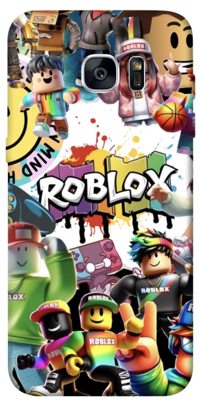 Чохол на Samsung G935F Galaxy S7 Edge Roblox Characters Collage фото 1 з 1