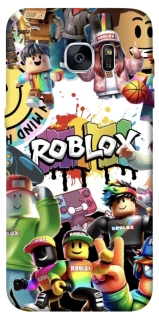 Чохол на Samsung G935F Galaxy S7 Edge Roblox Characters Collage фото 1 з 1