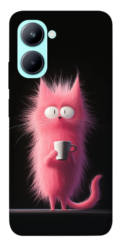 Чохол на Realme C33 Рожеве кошеня фото 1 з 1