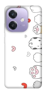 Чехол на Oppo A3X Paws фото 1 из 1