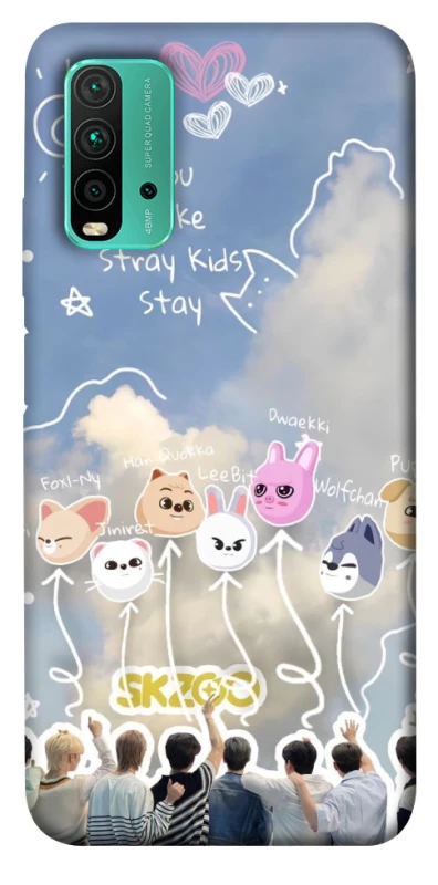 Чохол на Xiaomi Redmi Note 9 4G / Redmi 9 Power Stray Kids Full Force фото 1 з 1