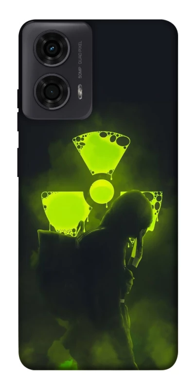 Чохол на Motorola Moto G04 Радіація v2 фото 1 з 1