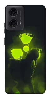 Чохол на Motorola Moto G04 Радіація v2 фото 1 з 1