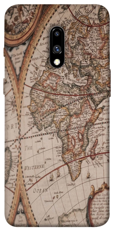 Чохол на OnePlus 7 Карта подорожей фото 1 з 1