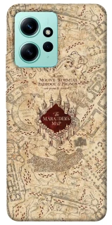 Чохол на Xiaomi Redmi Note 12 4G Harry Potter Marauder's Map фото 1 з 1
