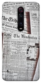 Чехол на Xiaomi Redmi K20 / K20 Pro / Mi9T / Mi9T Pro Газеты фото 1 из 1