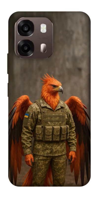 Чехол на Oppo A6 Феникс защитник фото 2 из 2