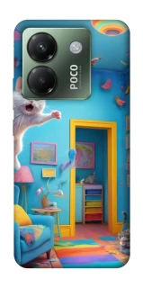Чохол на Xiaomi Poco M7 pro 5G crazy cat фото 1 з 1