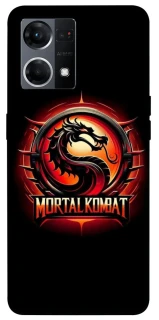 Чохол на Oppo Reno 7 4G Mortal Kombat Dragon фото 1 з 1
