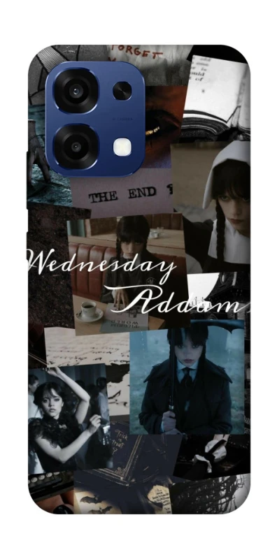 Чехол на Oppo A6 Pro 4G/5G Wednesday Collage ver.1 фото 2 из 2