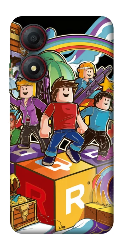 Чохол на ZTE Blade A34 4G Roblox family фото 1 з 1