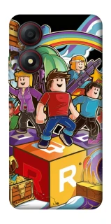 Чехол на ZTE Blade A34 4G Roblox family фото 1 из 1