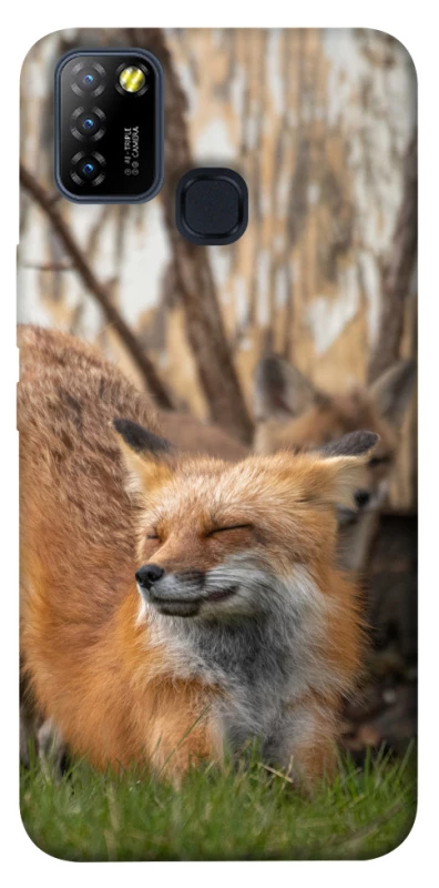 Чехол на Infinix Hot 10 Lite Лиса фото 1 из 1