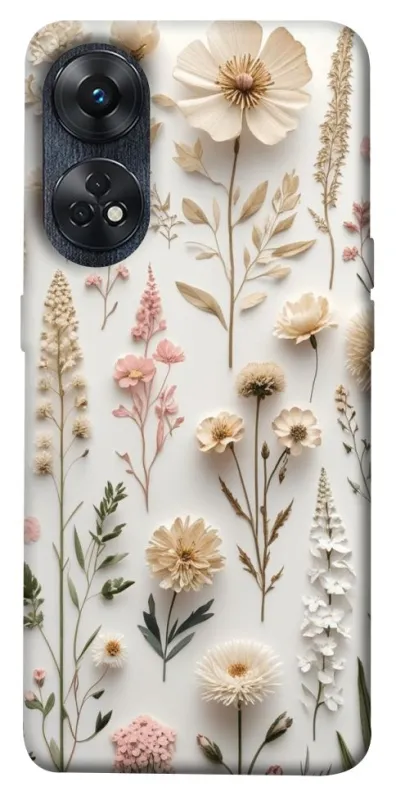 Чохол на Oppo Reno 8T 4G Floral design ver.1 фото 1 з 1