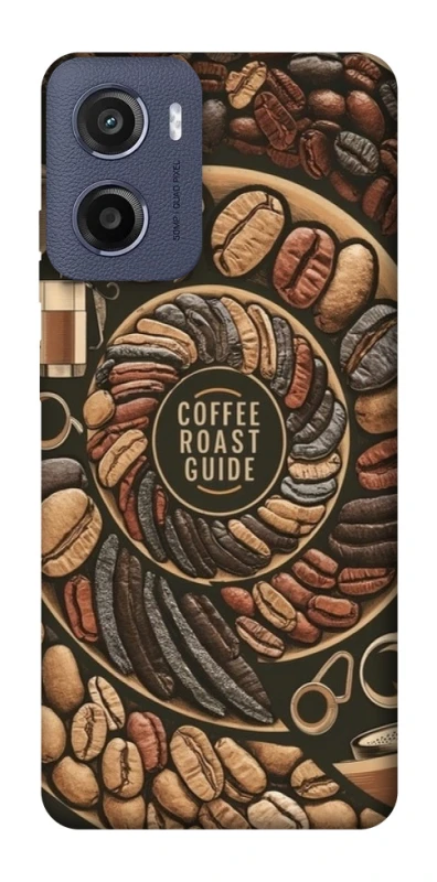 Чохол на Motorola Moto E15 Coffee roast guide фото 1 з 1