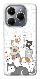 Чохол на TECNO Spark 20 Pro Funny Pets фото 1 з 1