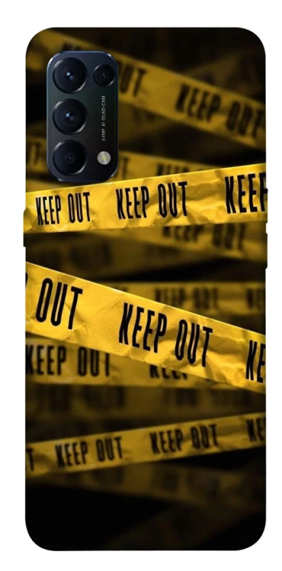 Чохол на Oppo Reno 5 4G keep out фото 1 з 1