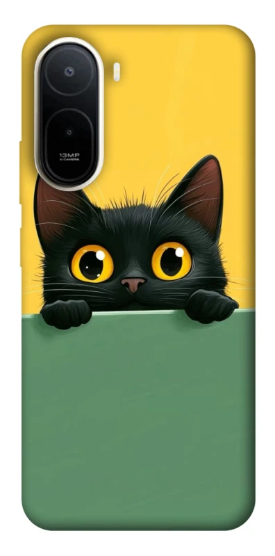 Чехол на Xiaomi Redmi A7 Pro 4G Black cat v2 фото 1 из 2