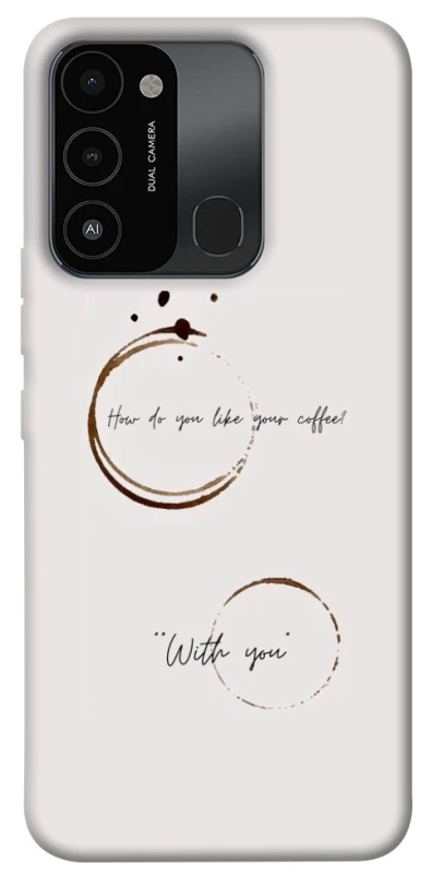 Чехол на TECNO Spark 8C Coffee with you фото 1 из 1