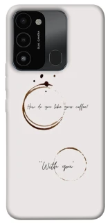 Чехол на TECNO Spark 8C Coffee with you фото 1 из 1