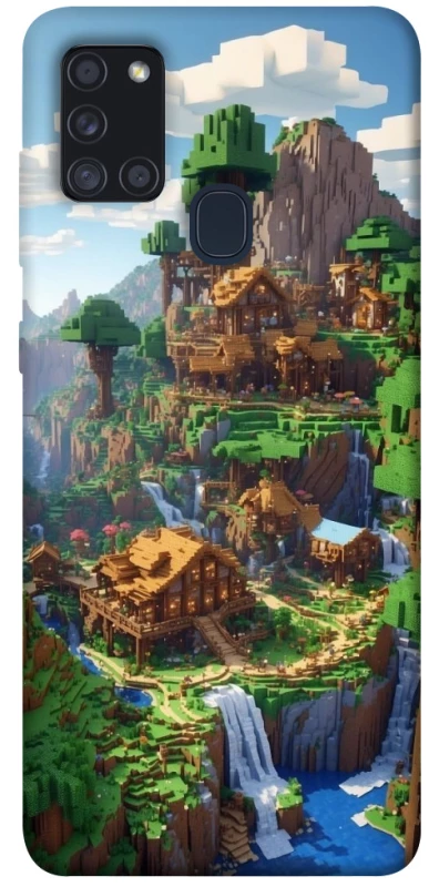 Чохол на Samsung Galaxy A21s Minecraft universe фото 1 з 1
