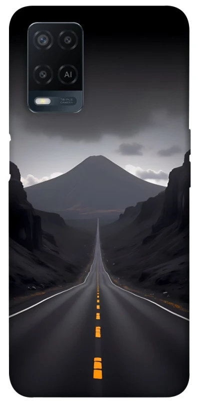 Чехол на Oppo A54 4G Black mountains фото 1 из 1