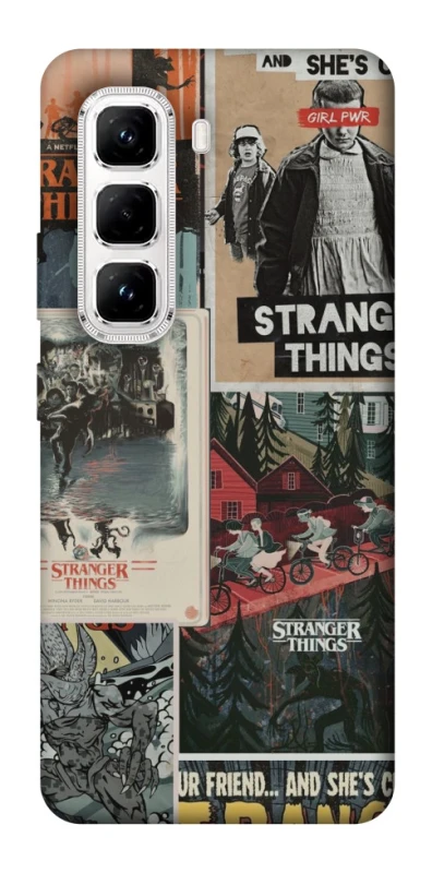 Чохол на Infinix Hot 50 Pro Stranger Things ver.15 фото 1 з 1