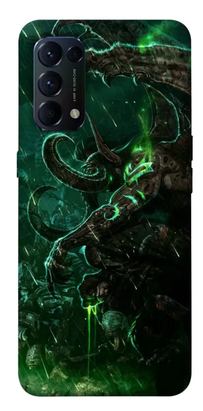 Чохол на Oppo Reno 5 4G Warcraft Illidan v2 фото 1 з 1