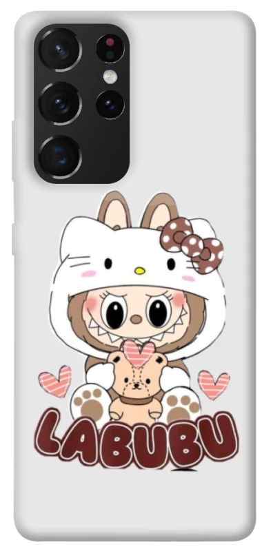 Чохол на Samsung Galaxy S21 Ultra Hello Kitty Labubu фото 1 з 1