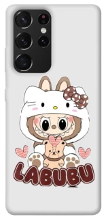Чохол на Samsung Galaxy S21 Ultra Hello Kitty Labubu фото 1 з 1