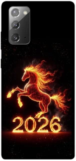Чохол на Samsung Galaxy Note 20 Red Fire Horse ver.1 фото 1 з 1