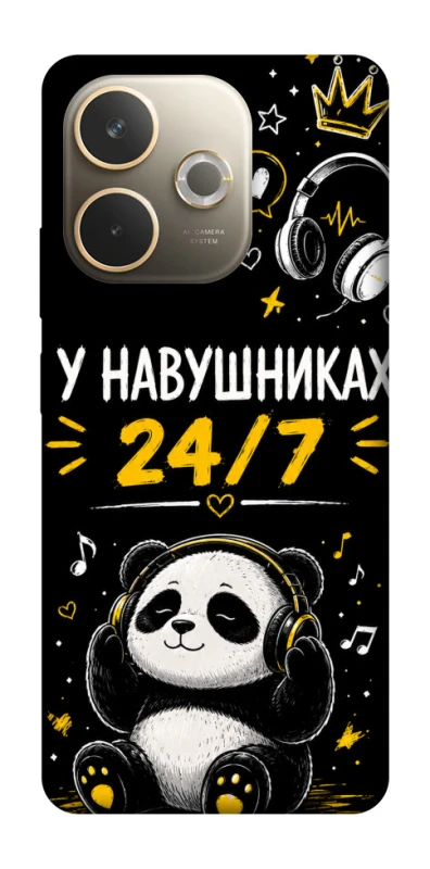 Чехол на Oppo A5 Pro 4G У навушниках 24/7 фото 1 из 1
