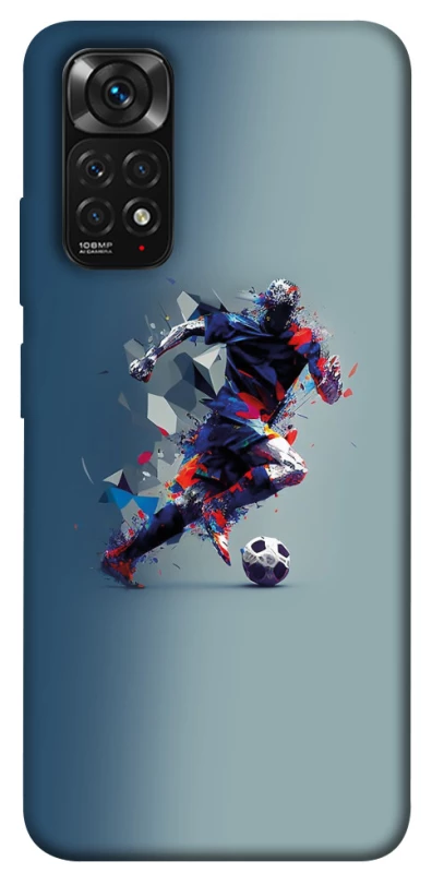 Чохол на Xiaomi Redmi Note 11 (Global) / Note 11S Футболист фото 1 з 1