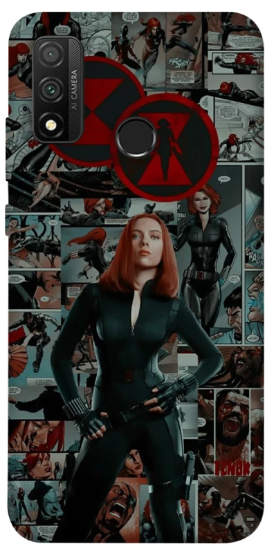 Чохол на Huawei P Smart (2020) Black Widow фото 1 з 1