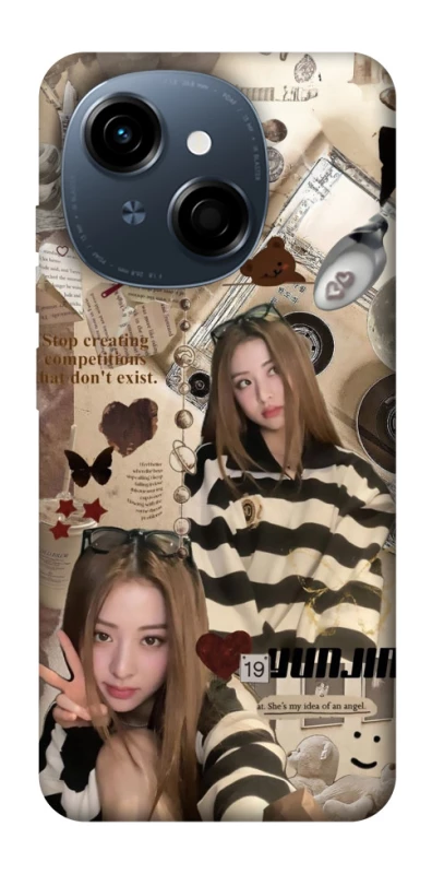 Чехол на TECNO Spark Go 1 Yunjin - LE SSERAFIM фото 1 из 1