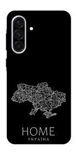 Чохол на Samsung Galaxy A36 5G Ukraine black map фото 1 з 1