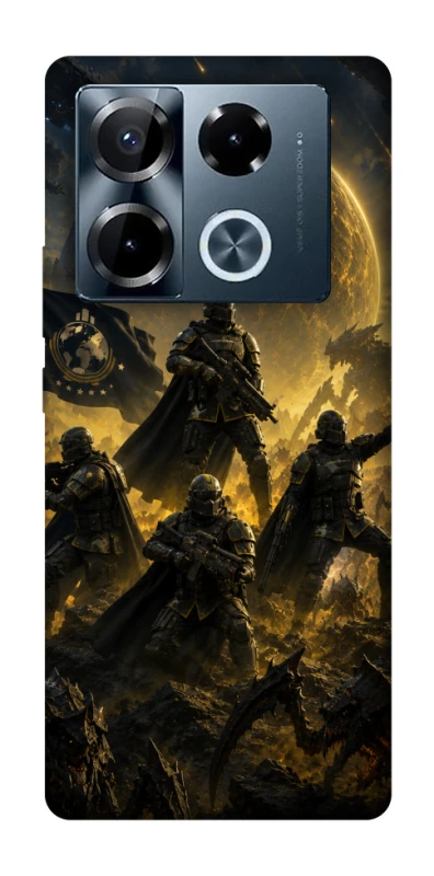 Чохол на Infinix Note 40 Pro 4G HELLDIVERS ver.2 фото 1 з 1