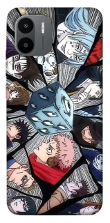 Чехол на Xiaomi Redmi A1 / A2 jujutsu kaisen v4 фото 1 из 1