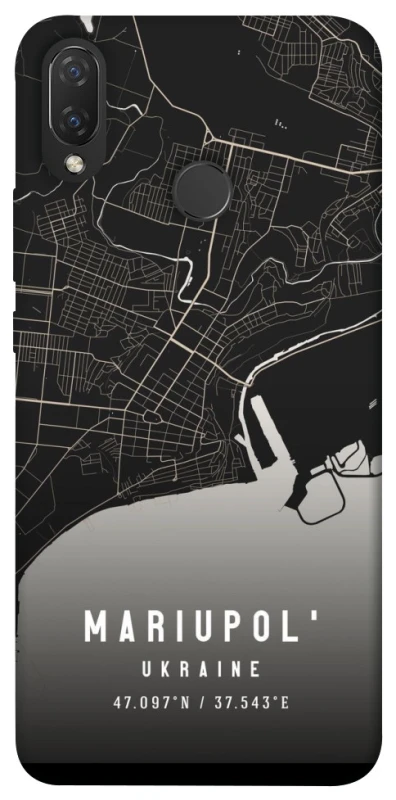 Чехол на Huawei P Smart+ (nova 3i) Mariupol map фото 1 из 1