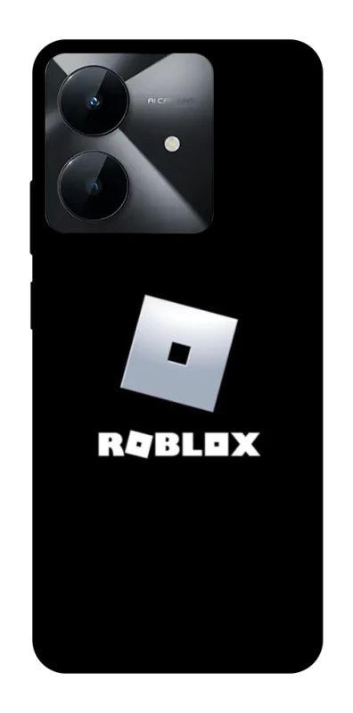 Чехол на Realme Note 60x Roblox logo black фото 1 из 1