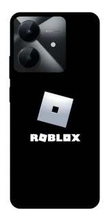 Чехол на Realme Note 60x Roblox logo black фото 1 из 1