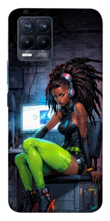 Чехол на Realme 8 Cyber girl фото 1 из 1