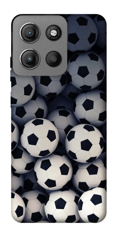 Чохол на Motorola Moto G15 4G Футбольні м'ячи фото 1 з 1
