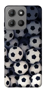 Чехол на Motorola Moto G15 4G Футбольные мячи фото 1 из 1