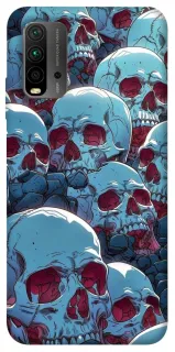 Чехол на Xiaomi Redmi 9T Skulls v2 фото 1 из 1