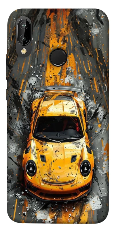 Чехол на Huawei P20 Lite Drawn Porsche фото 1 из 1